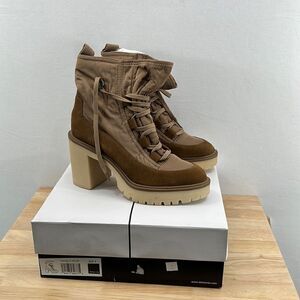 Dolce Vita Celida Boots- Tan Mulit Nylon - Size 8- NIB
